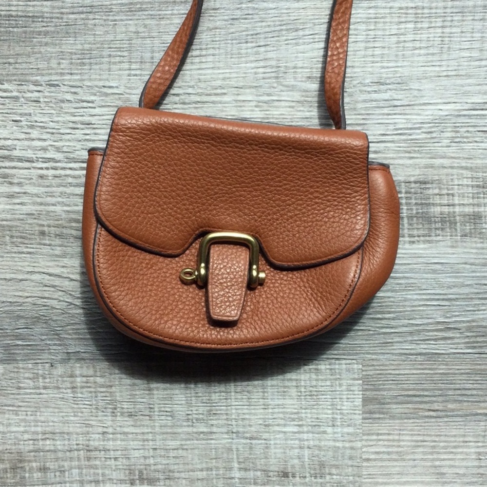 J.Crew leather mini crossbody purse